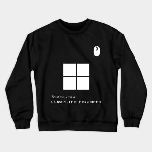 software engineer computer programmer Crewneck Sweatshirt